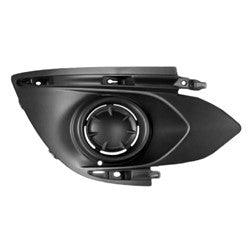 Cache antibrouillard avant droit pour Mitsubishi Mirage Hatchback 2017-2020, noir texturé, MI1039123