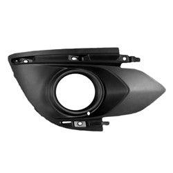 Enjoliveur de feu antibrouillard avant droit (côté passager) pour Mitsubishi Mirage Hatchback 2017-2020, texturé, MI1039124