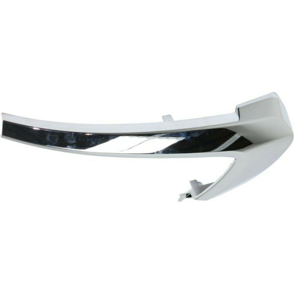Moulure de pare-chocs avant côté passager central chromée pour Mitsubishi Outlander 2016-2020, MI1047103