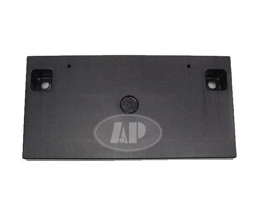 Support de plaque d'immatriculation avant pour Mitsubishi Outlander 2003-2006 (noir mat), MI1068101