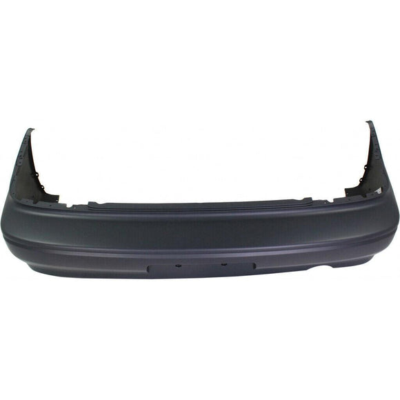 2002-2003 Mitsubishi Lancer Bumper Rear Black Without Spoiler Es/Ls Models