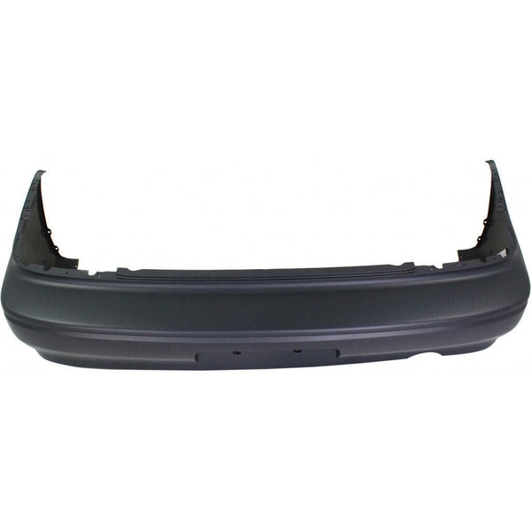 2002-2003 Mitsubishi Lancer Bumper Rear Black Without Spoiler Es/Ls Models