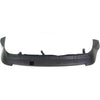 2007-2013 Mitsubishi Outlander Bumper Lower Rear Textured