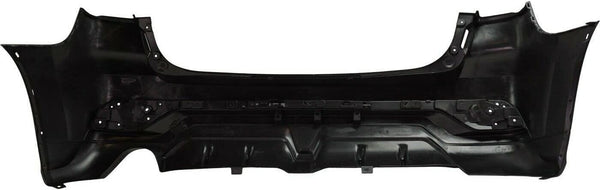 2018-2019 Mitsubishi Outlander Sport Bumper Rear Partial Primed With Textured Lower With Tow Hook Cover Capa