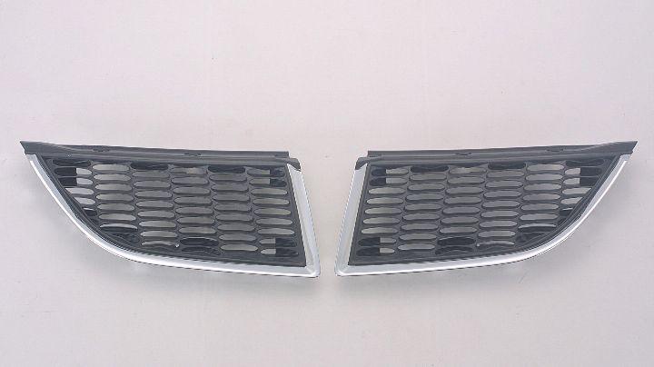 Calandre côté conducteur Mitsubishi Galant 2004-2006 Gris chromé, MI1200250
