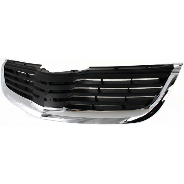 2007-2008 Mitsubishi Galant Grille Chrome/Black (Without Ralliart Model)