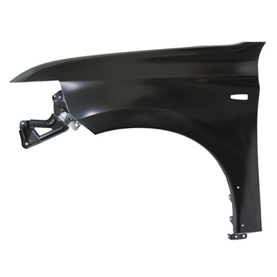 Aile avant côté conducteur Mitsubishi Outlander 2016-2020 avec cache pour feu de position latéral, Mi1240179C - Hunt Parts