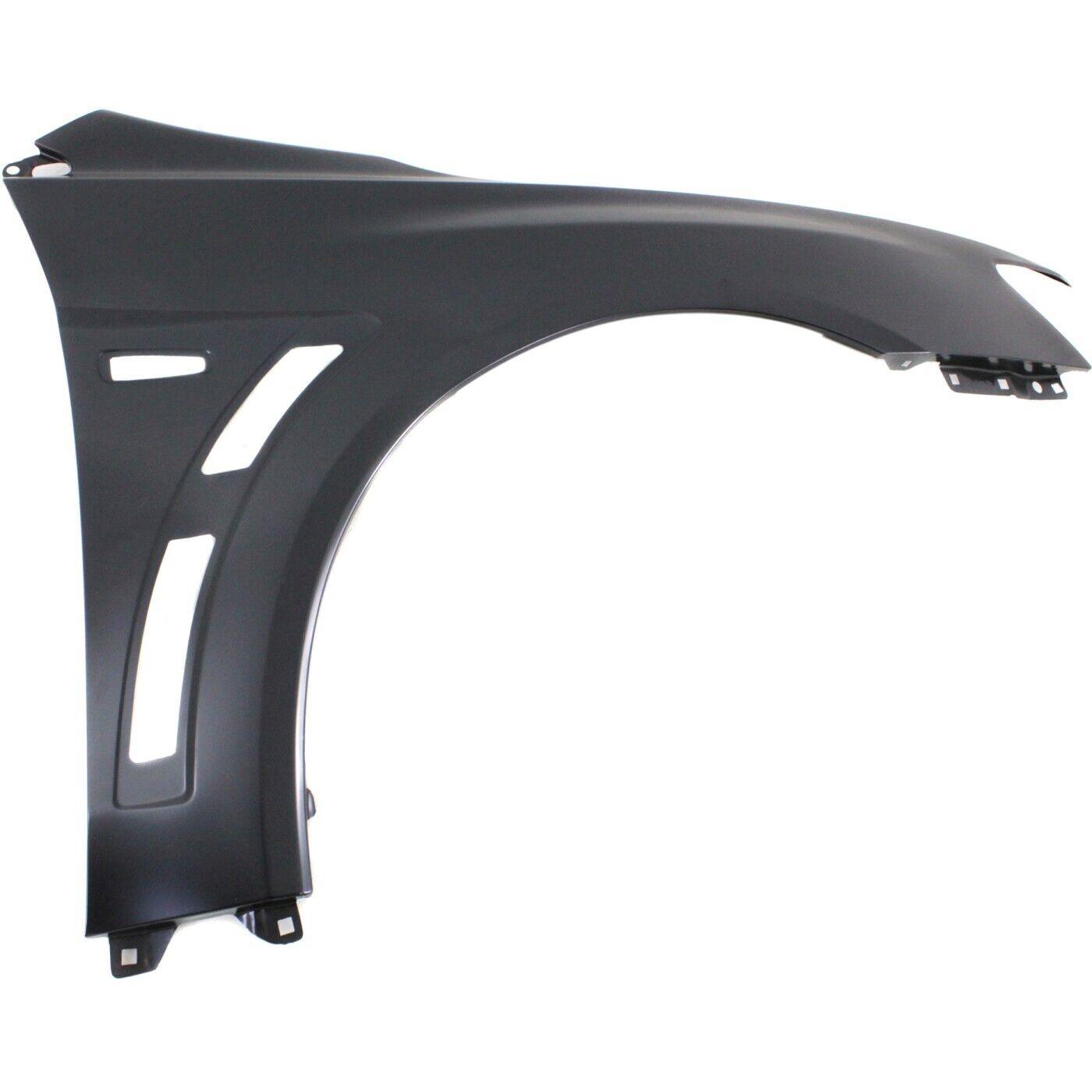 Aile avant côté passager Mitsubishi Lancer Evolution 2008-2015, acier, modèles Evolution, référence MI1241176C