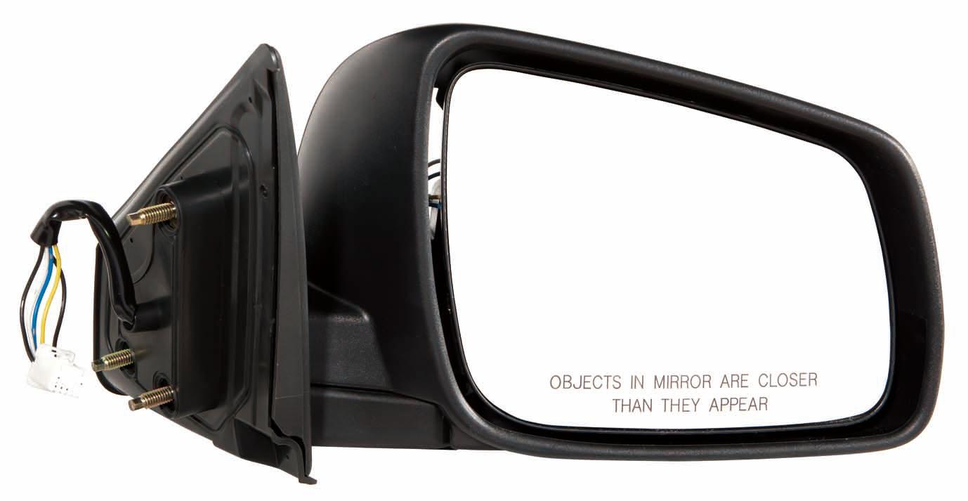 Rétroviseur extérieur côté passager Mitsubishi Lancer Evolution 2008-2015, électrique, chauffant, texturé, MI1321132