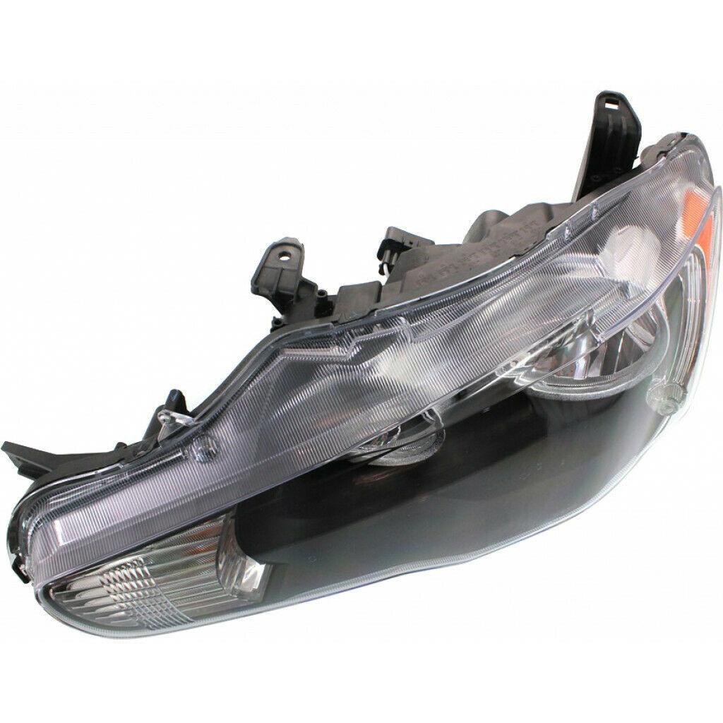 Phare avant gauche (côté conducteur) pour Mitsubishi Lancer Evolution 2008-2009, halogène, jusqu'au 1er novembre 2008, qualité économique, MI2502139U
