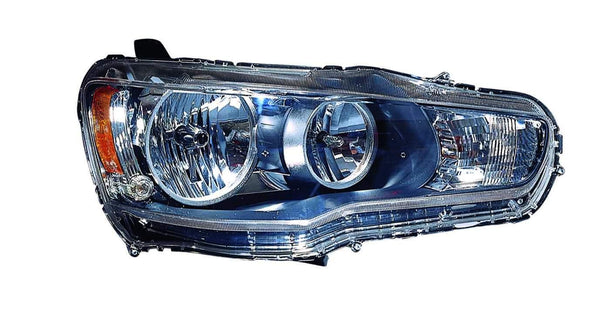 2008-2009 Mitsubishi Lancer Evolution Head Lamp Driver Side Halogen To Nov 01 2008 High Quality