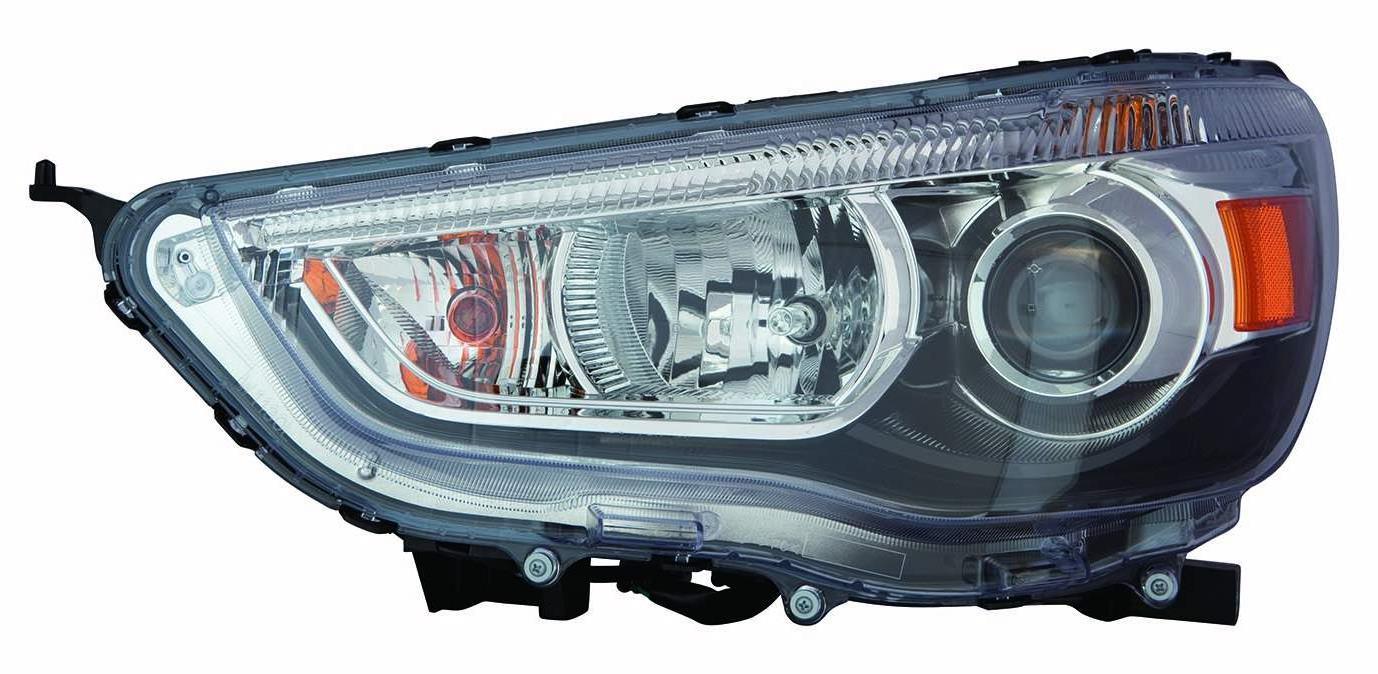 Phare avant côté conducteur pour Mitsubishi RVR 2011-2019, halogène haute qualité, MI2502160