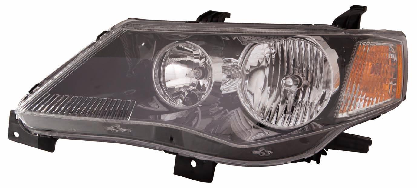 Phare avant gauche (côté conducteur) halogène haute qualité pour Mitsubishi Outlander 2009, MI2502162