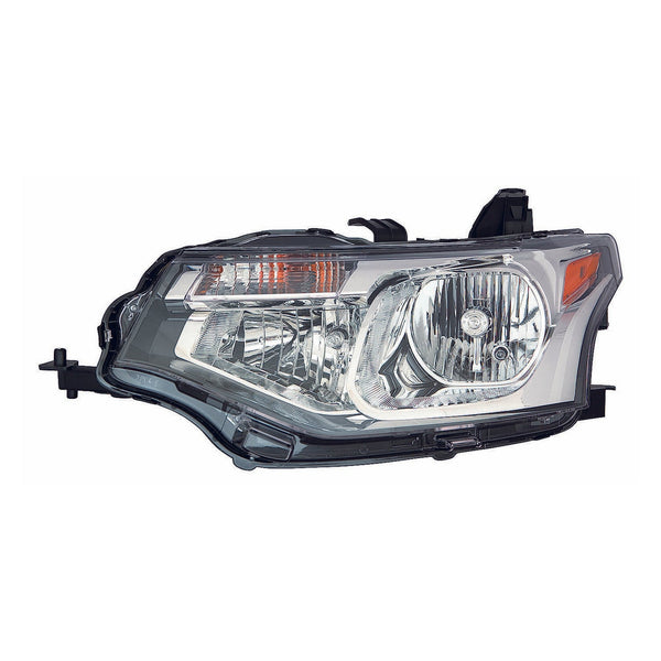 Head Lamp Driver Side Mitsubishi Outlander 2014-2015 Halogen Exclude Sport Models Capa , Mi2502163C