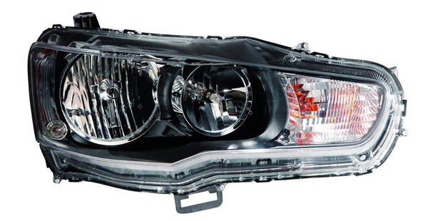 2009-2015 Mitsubishi Lancer Sportback Head Lamp Passenger Side Halogen From Nov 02 2008 High Quality