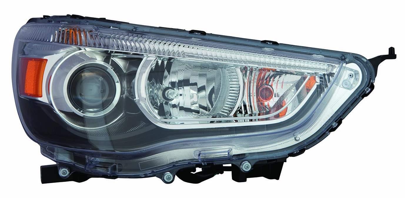 Phare avant côté passager pour Mitsubishi Outlander Sport 2011-2019, halogène haute qualité, MI2503160
