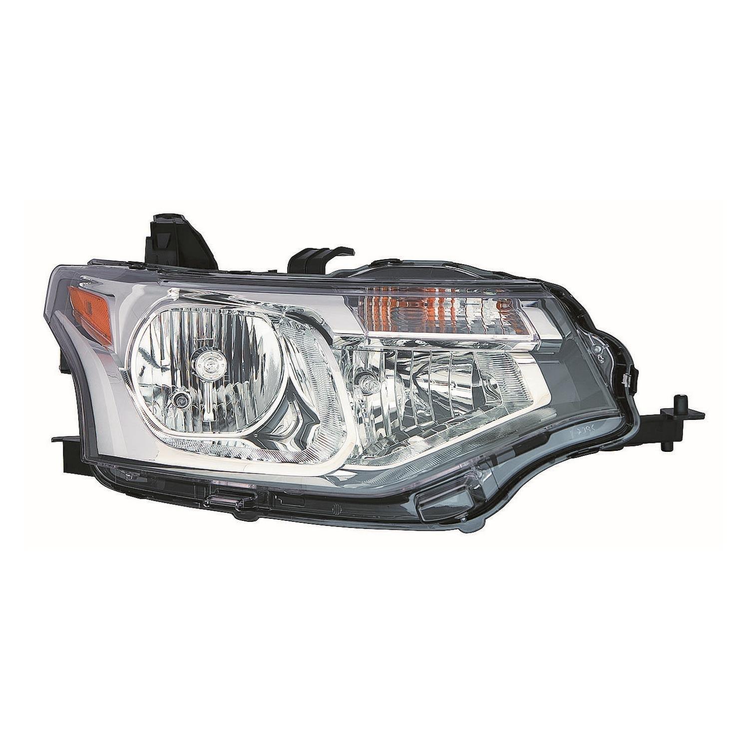 Phare avant côté passager pour Mitsubishi Outlander 2014-2015, halogène (sauf modèles Sport), haute qualité, MI2503163