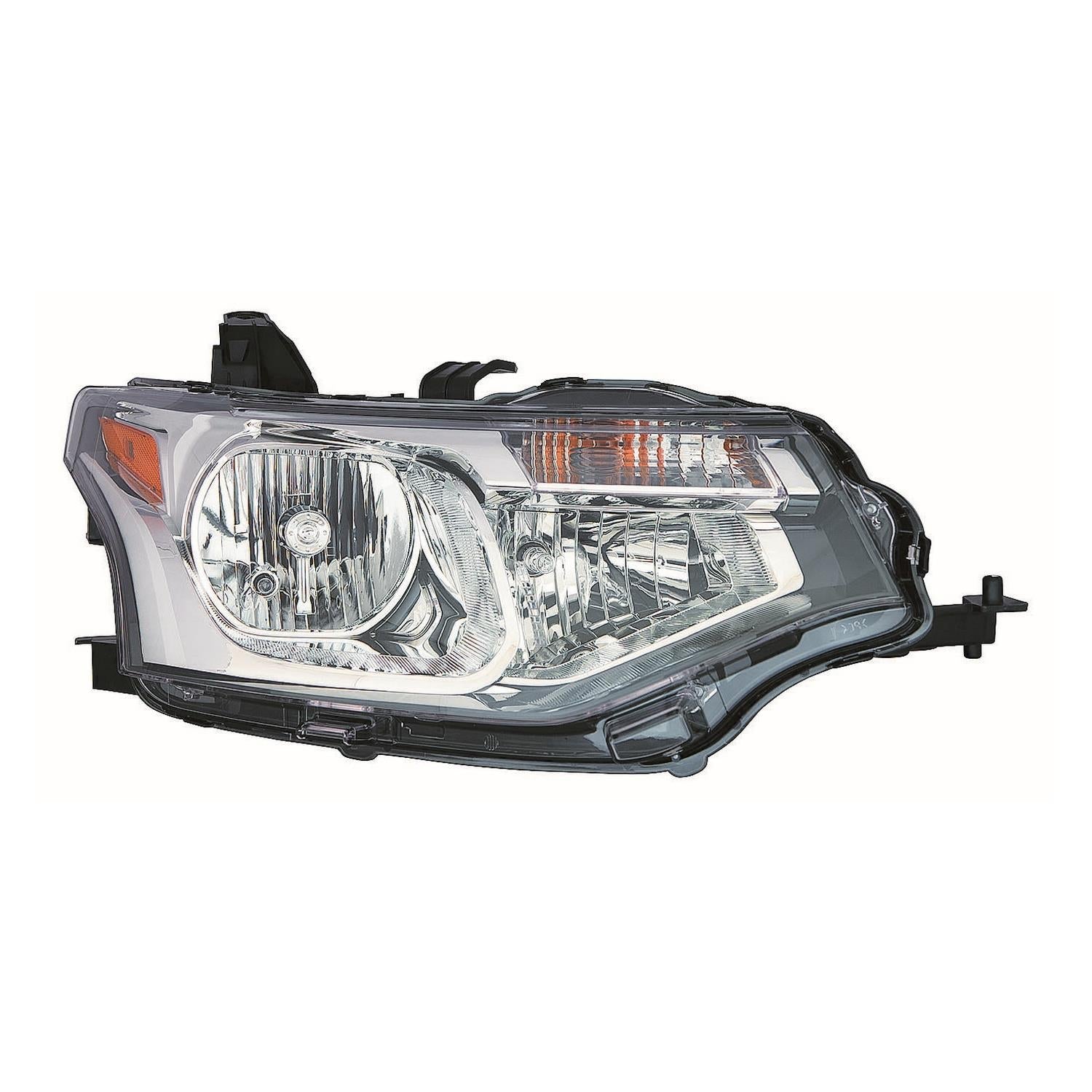 Phare avant côté passager pour Mitsubishi Outlander 2014-2015 halogène (sauf modèles Sport), référence Mi2503163C - Hunt Parts