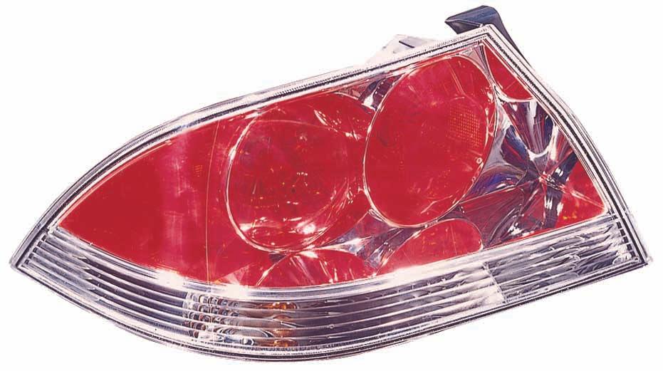 Feu arrière côté conducteur Mitsubishi Lancer 2004-2006, lentille transparente (modèle Oz Rally/Ralliart), haute qualité, MI2800118