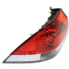 2004-2007 Mitsubishi Lancer Tail Lamp Driver Side Clear/Red Lens (Es/Ls Mdl)