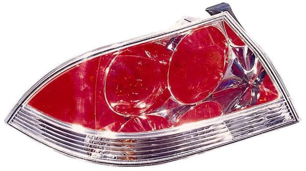 2004-2006 Mitsubishi Lancer Tail Lamp Passenger Side Clear Lens (Oz Rally/Ralliart Mdl) High Quality