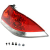 2004-2007 Mitsubishi Lancer Tail Lamp Passenger Side Clear/Red Lens (Es/Ls Mdl) High Quality