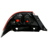 2004-2007 Mitsubishi Lancer Tail Lamp Passenger Side Clear/Red Lens (Es/Ls Mdl) High Quality