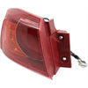 2008-2009 Mitsubishi Lancer Tail Lamp Driver Side Red Bezel High Quality