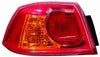 2008-2009 Mitsubishi Lancer Tail Lamp Driver Side Red Bezel High Quality