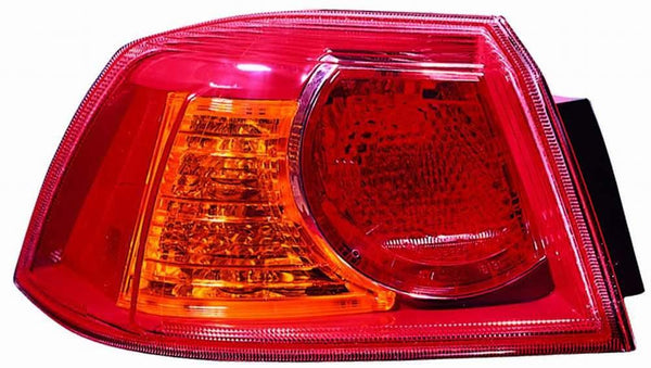 2008 Mitsubishi Lancer Evolution Tail Lamp Driver Side Red Bezel High Quality