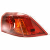 2008-2009 Mitsubishi Lancer Tail Lamp Passenger Side Red Bezel High Quality