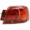 2008 Mitsubishi Lancer Evolution Tail Lamp Passenger Side Red Bezel High Quality