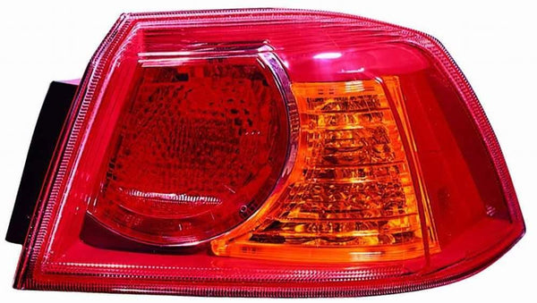 2008 Mitsubishi Lancer Evolution Tail Lamp Passenger Side Red Bezel High Quality