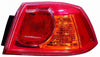2008 Mitsubishi Lancer Evolution Tail Lamp Passenger Side Red Bezel High Quality