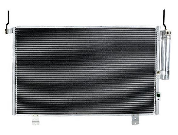 2004-2008 Mitsubishi Endeavor Condenser (3383) With Receiver Drier Without Tow Pkg