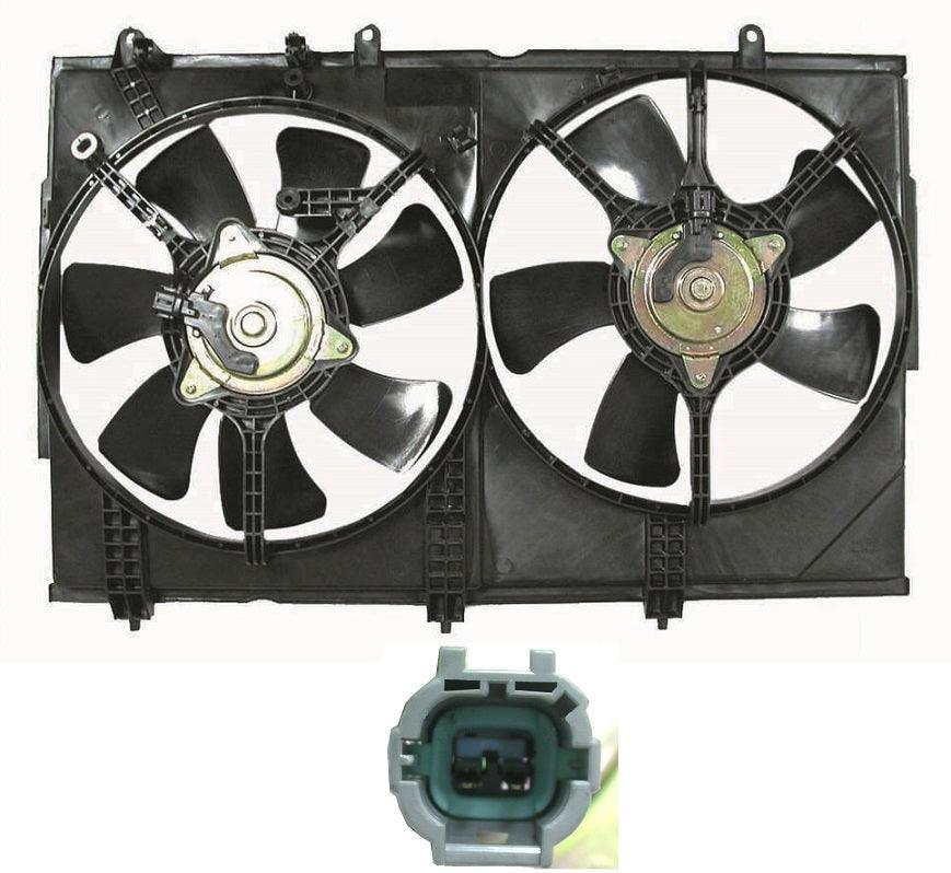 Ensemble ventilateur de refroidissement Mitsubishi Outlander 2003-2006, MI3115117
