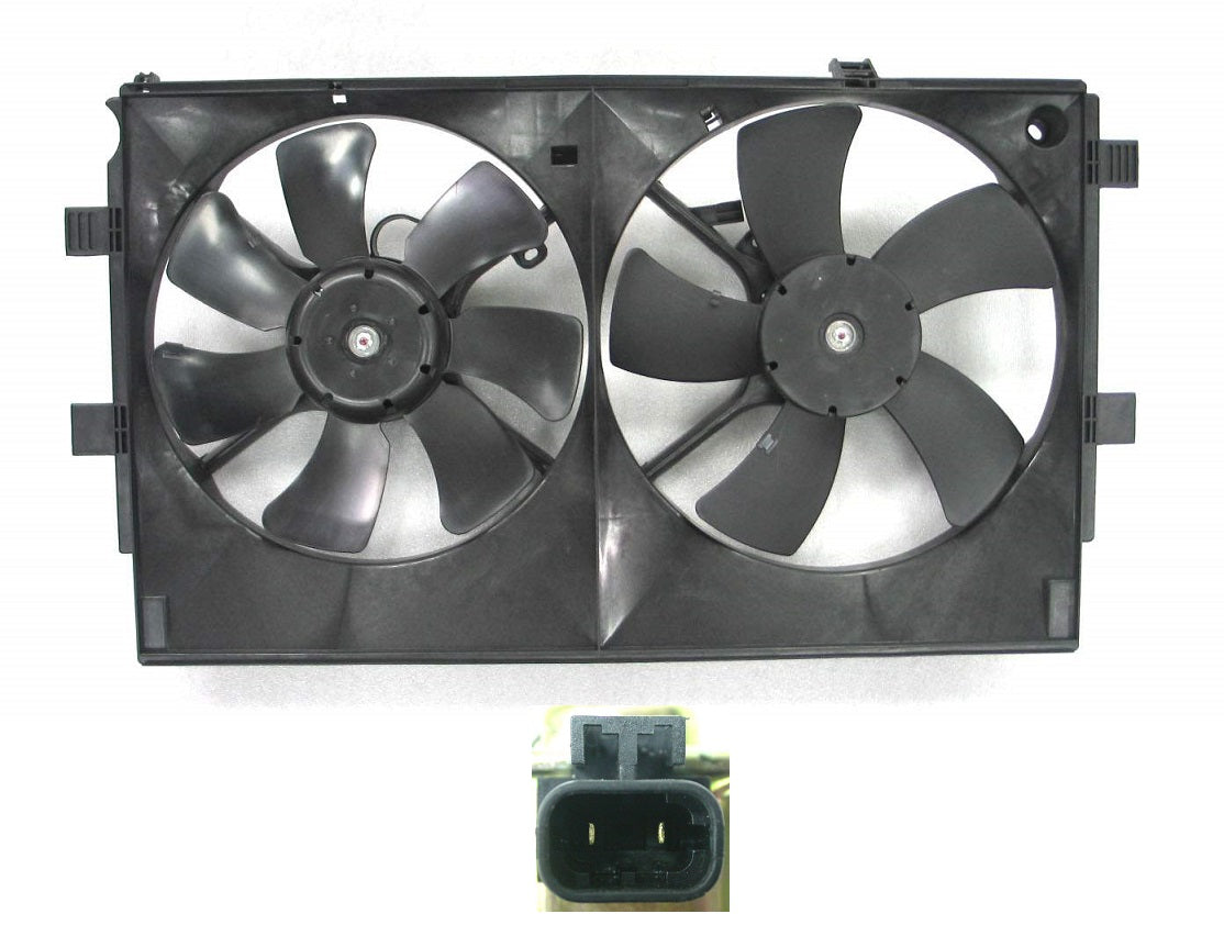 Ensemble ventilateur de refroidissement Mitsubishi Lancer 2008-2017, Mi3115139U - Hunt Parts