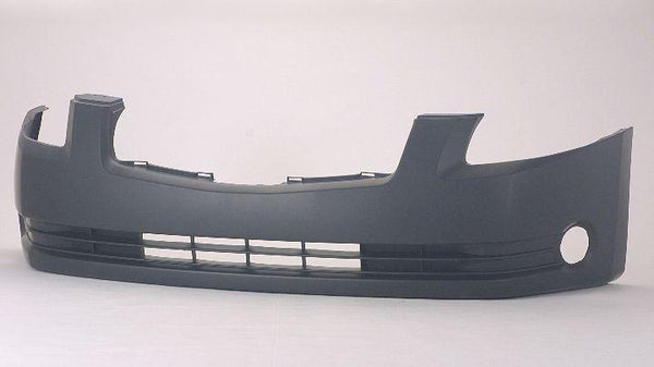 2004-2006 Nissan Maxima Bumper Front Primed With Fog Lamp Hole