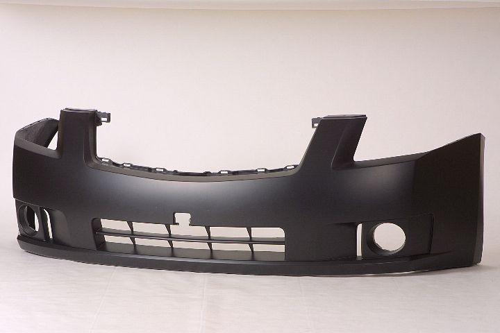 Pare-chocs avant apprêté pour Nissan Sentra 2.0L (2007-2009) avec emplacement pour feux antibrouillard (sauf modèle Sr Capa), NI1000241C