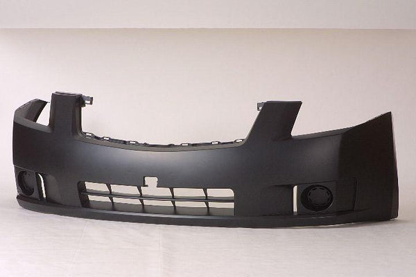 2007-2009 Nissan Sentra Bumper Front Primed 2.0L Without Fog Exclude Sr Model Capa