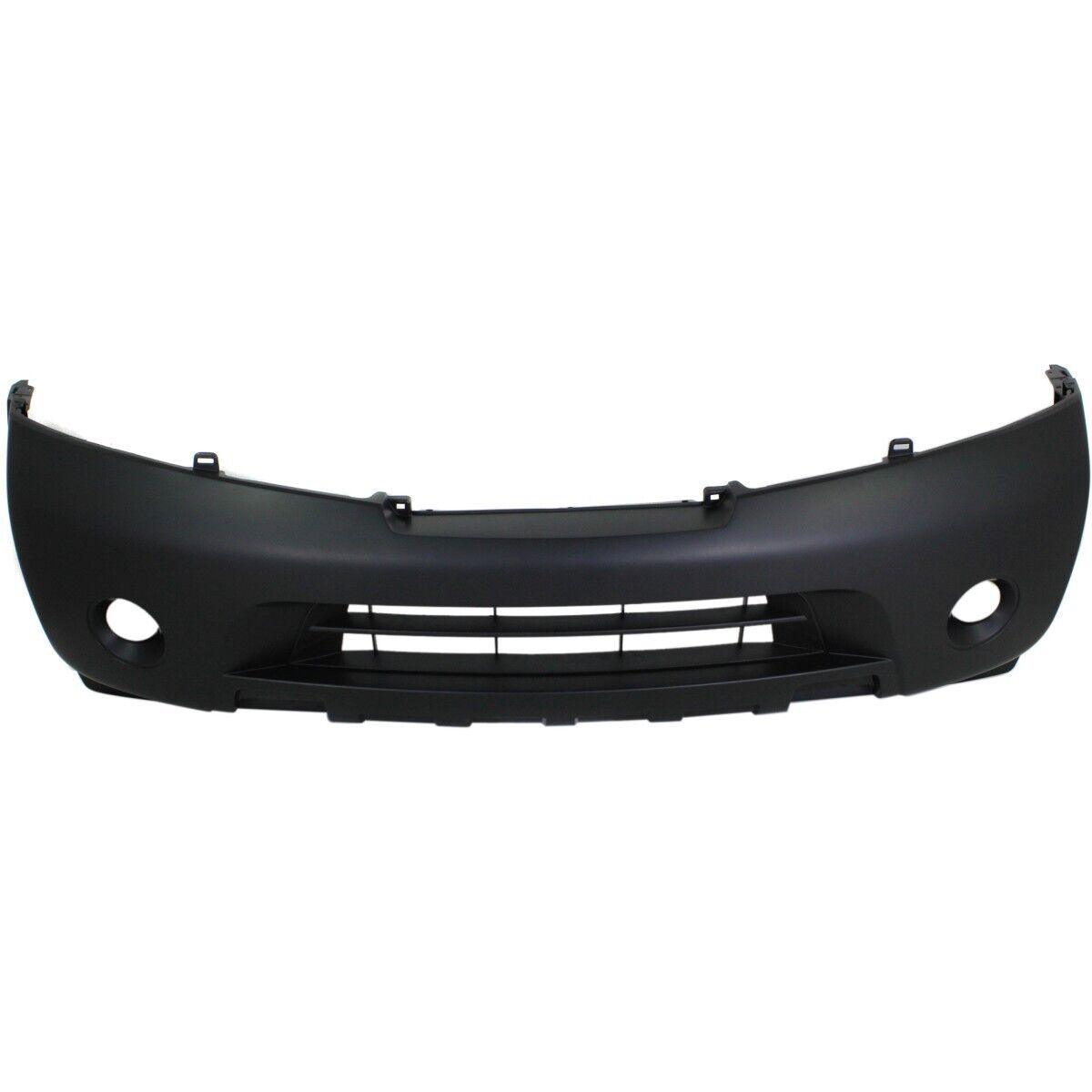 Pare-chocs avant Nissan Armada 2008-2015 sans trou pour capteur, apprêté, NI1000252