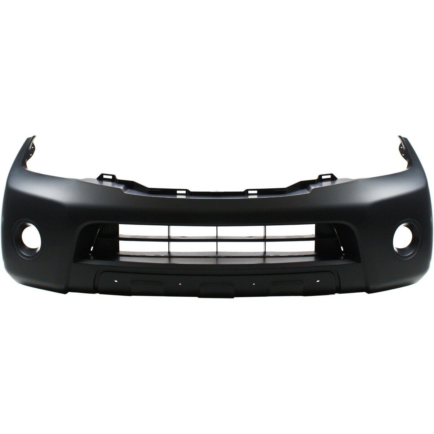 Pare-chocs avant Nissan Pathfinder 2008-2012, apprêté, modèle LE, avec trou pour aileron, NI1000259