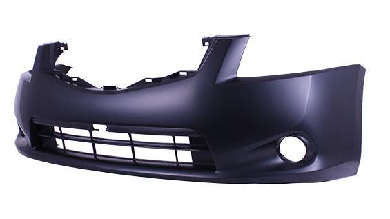 2010-2012 Nissan Sentra Bumper Front Sl Model Primed With Fog Lamp Hole Capa