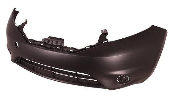 2014-2016 Nissan Versa Hatchback Bumper Front Note Exclude Sr Primed Must Cut For Use With Fog Lamp Hole Capa