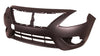 2015-2019 Nissan Versa Sedan Bumper Front Primed Without Chrome Moulding Ptm Capa