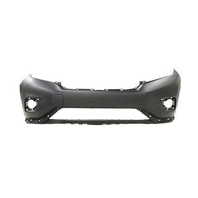 2015-2018 Nissan Murano Bumper Front Primed With Textured Black Lower