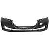 2018-2021 Nissan Leaf Bumper Front Primed Without Lower Valance Hole S/Sv/Sl Model Without Plus
