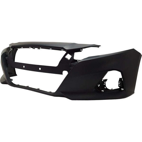 2019-2021 Nissan Altima Sedan Bumper Front Primed Without Camera S/Sl/Sv/Sr Model