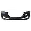 2018-2021 Nissan Leaf Bumper Front Primed With Lower Valance Hole S/Sv/Sl Model With Plus