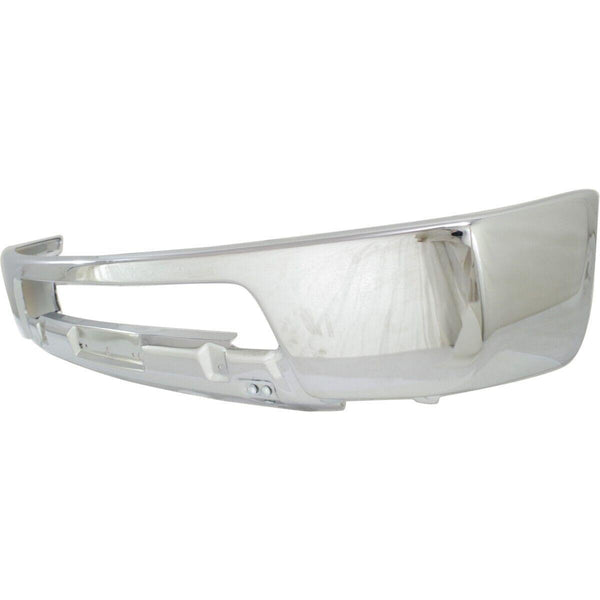 2005-2021 Nissan Frontier Bumper Face Bar Front Chrome Without Fog Lamp Hole Withoutff Road Steel